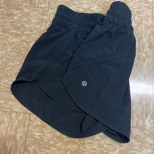Black Lululemon Tracker Shorts